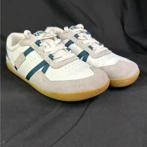 Keds Women's White and Blue Athletic Shoes